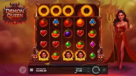 Demon Queen slot screenshot 2