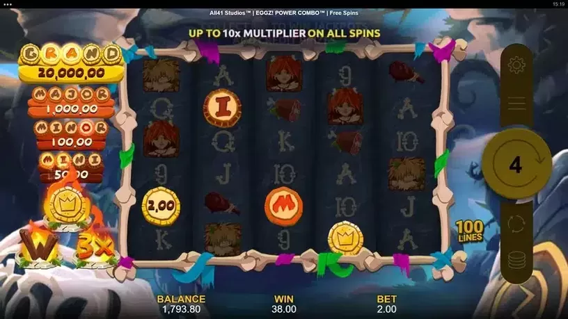 Eggz! POWER COMBO slot screenshot 6
