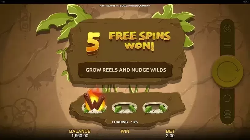 Eggz! POWER COMBO slot screenshot 2
