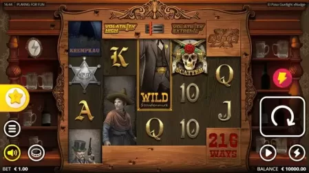 El Paso Gunfight xNudge slot screenshot 1
