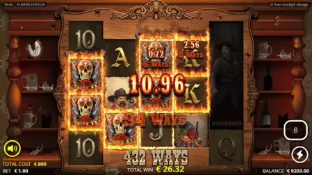 El Paso Gunfight xNudge slot screenshot 4