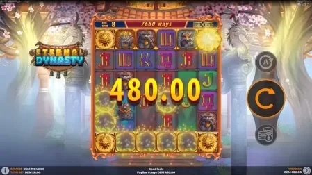 Eternal Dynasty slot screenshot 3