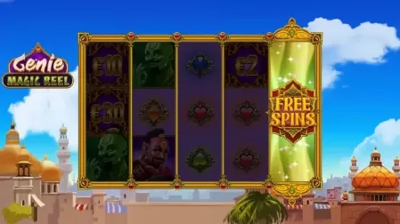 Genie: Magic Reel slot screenshot 2
