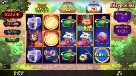 Kitty Kollect slot screenshot 4