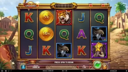 Legion Gold Unleashed slot screenshot 1