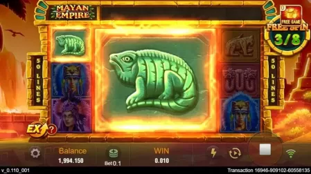 Mayan Empire slot screenshot 5