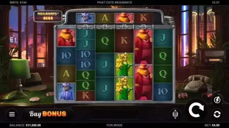 Phat Cats Megaways slot screenshot 1