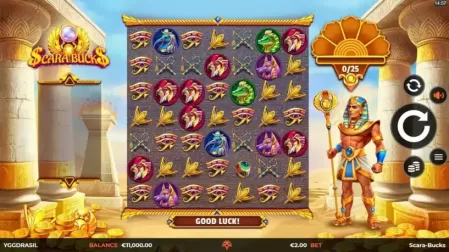 Scara Bucks slot screenshot 1