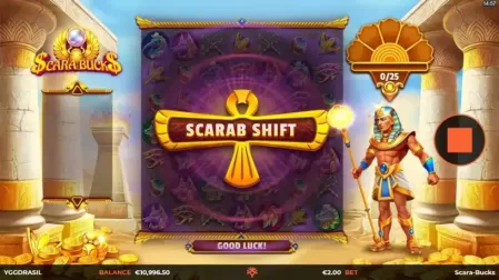 Scara Bucks slot screenshot 2