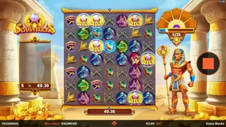 Scara Bucks slot screenshot 4