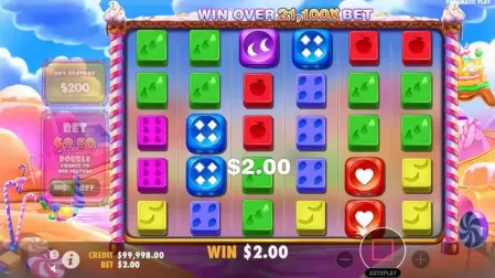 Sweet Bonanza Dice slot screenshot 2