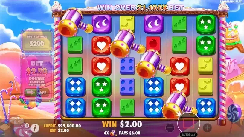Sweet Bonanza Dice slot screenshot 3