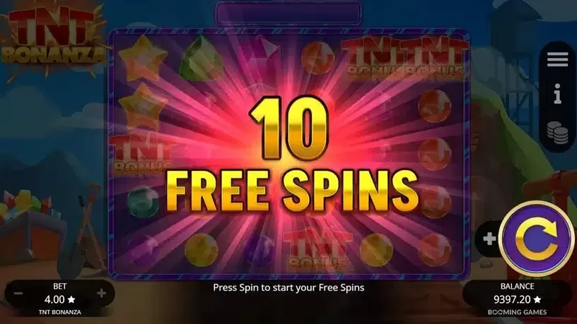 TNT Bonanza slot screenshot 5