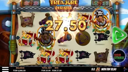 Treasure Pirates slot screenshot 4