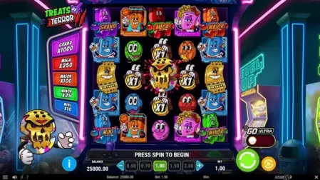 Treats of Terror II slot screenshot 1