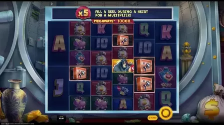 Vault Cracker Megaways slot screenshot 3