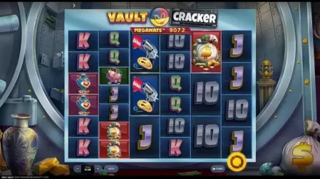 Vault Cracker Megaways slot screenshot 1