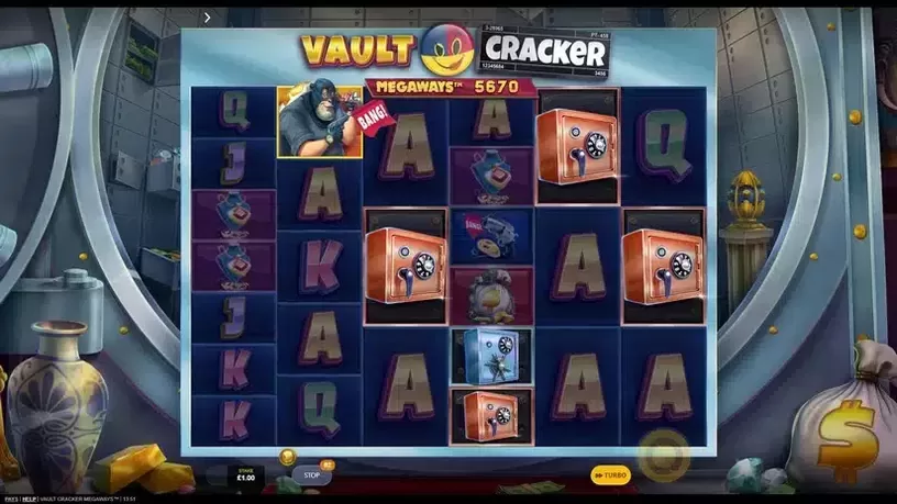 Vault Cracker Megaways slot screenshot 5