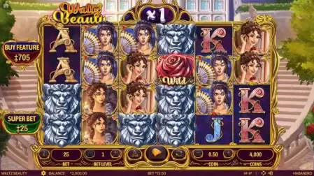 Waltz Beauty slot screenshot 1