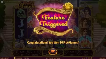 Waltz Beauty slot screenshot 4