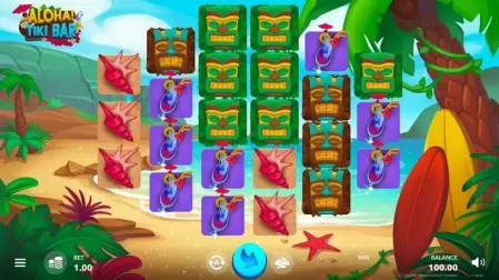 Aloha! Tiki Bar slot screenshot 1
