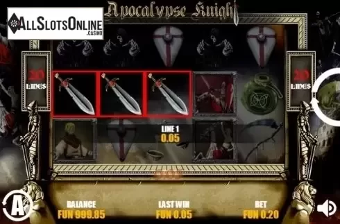Win Screen. Apokalypse Knigts from Join Games