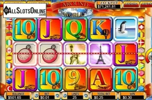 Win screen 2. Around the World (Arrows Edge) from Arrows Edge