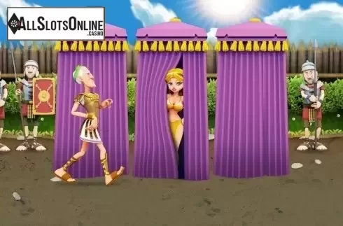 Pick Me Bonuses screen 2. Ave Caesar from Leander Games