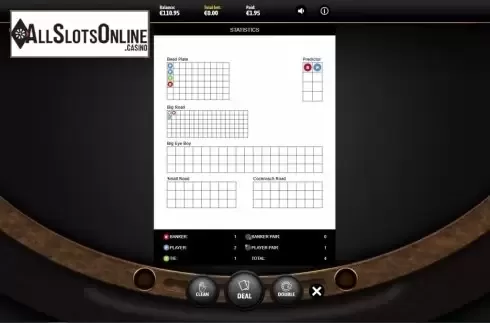 Indormation screen 1. Baccarat (Cubeia) from Cubeia