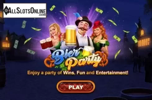 Start Screen. Bier Party from Pariplay