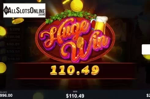 Huge Win. Bier Party from Pariplay
