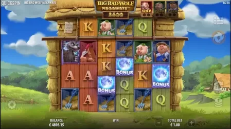 Big Bad Wolf Megaways slot screenshot 3