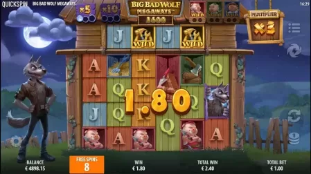 Big Bad Wolf Megaways slot screenshot 5