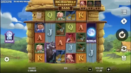 Big Bad Wolf Megaways slot screenshot 1