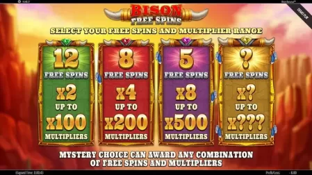 Bison Bonanza slot screenshot 4