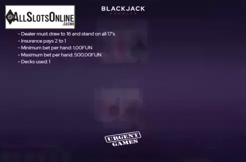 Game Rules screen