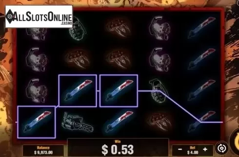 Win Screen 2. BloodShot from Pariplay
