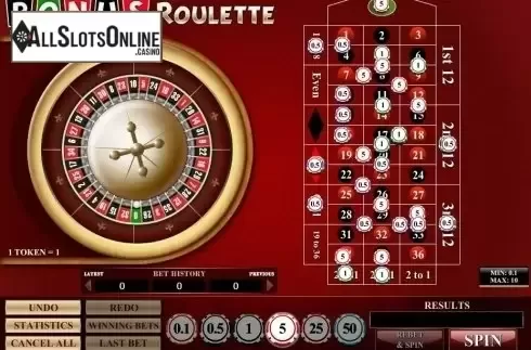 Game Screen. Bonus Roulette (iSoftBet) from iSoftBet