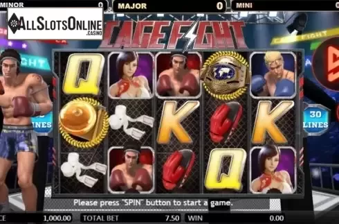 Reel Screen. Cage Fight from SimplePlay