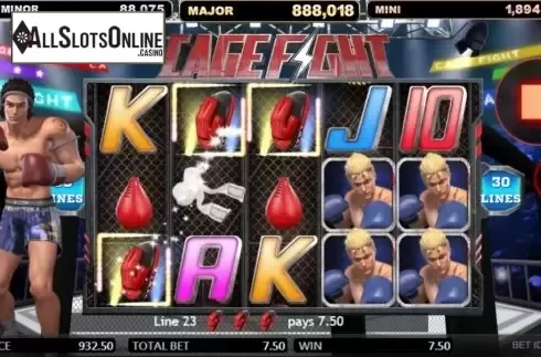 Win Screen 3. Cage Fight from SimplePlay