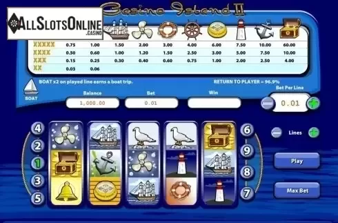 Screen2. Casino Island II from PAF