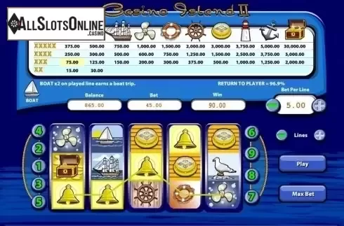 Screen4. Casino Island II from PAF