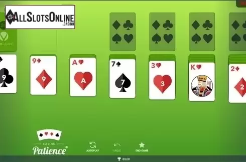 Reels screen. Casino Patience (Oryx) from Oryx
