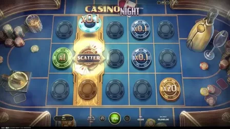 Casino Night slot screenshot 2