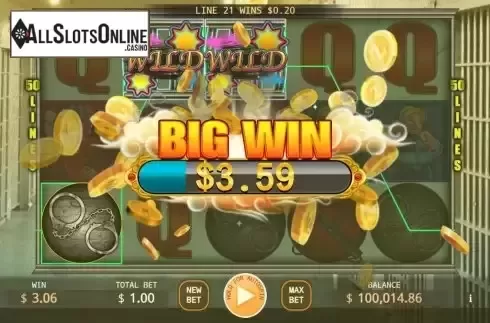 Big Win screen