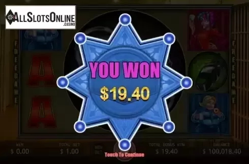 Win Free Games screen