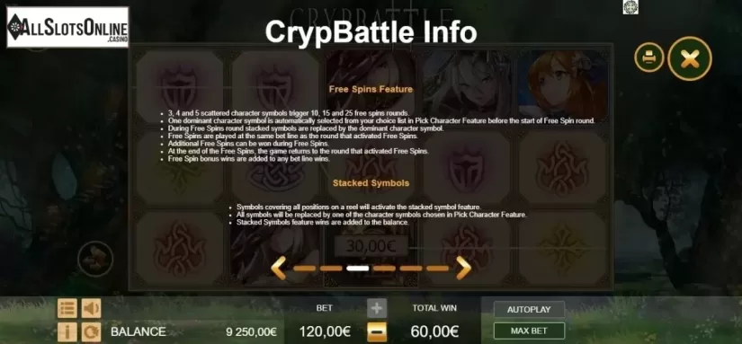 Free Spins. CrypBattle from Ganapati