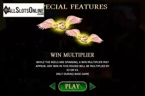Special features 2. Demi Gods II from Spinomenal