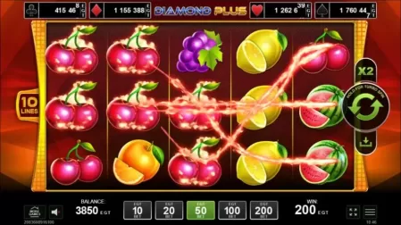 Diamond Plus slot screenshot 3