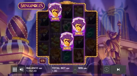Dinopolis slot screenshot 5